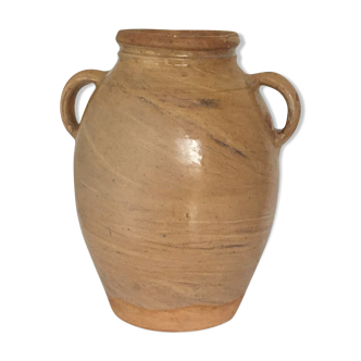 Glazed terracotta winery pot