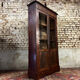 Mahogany showcase bookcase Louis Philippe XIX century