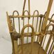Vintage rattan basket