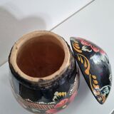 Wooden box vintage painted décor