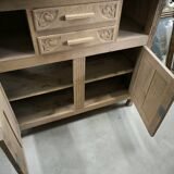 Solid natural oak sideboard circa 1920
