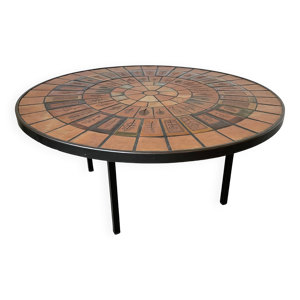 Table basse capron « herbier »