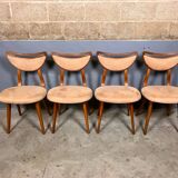 Chaises vintage 4 Mid Century