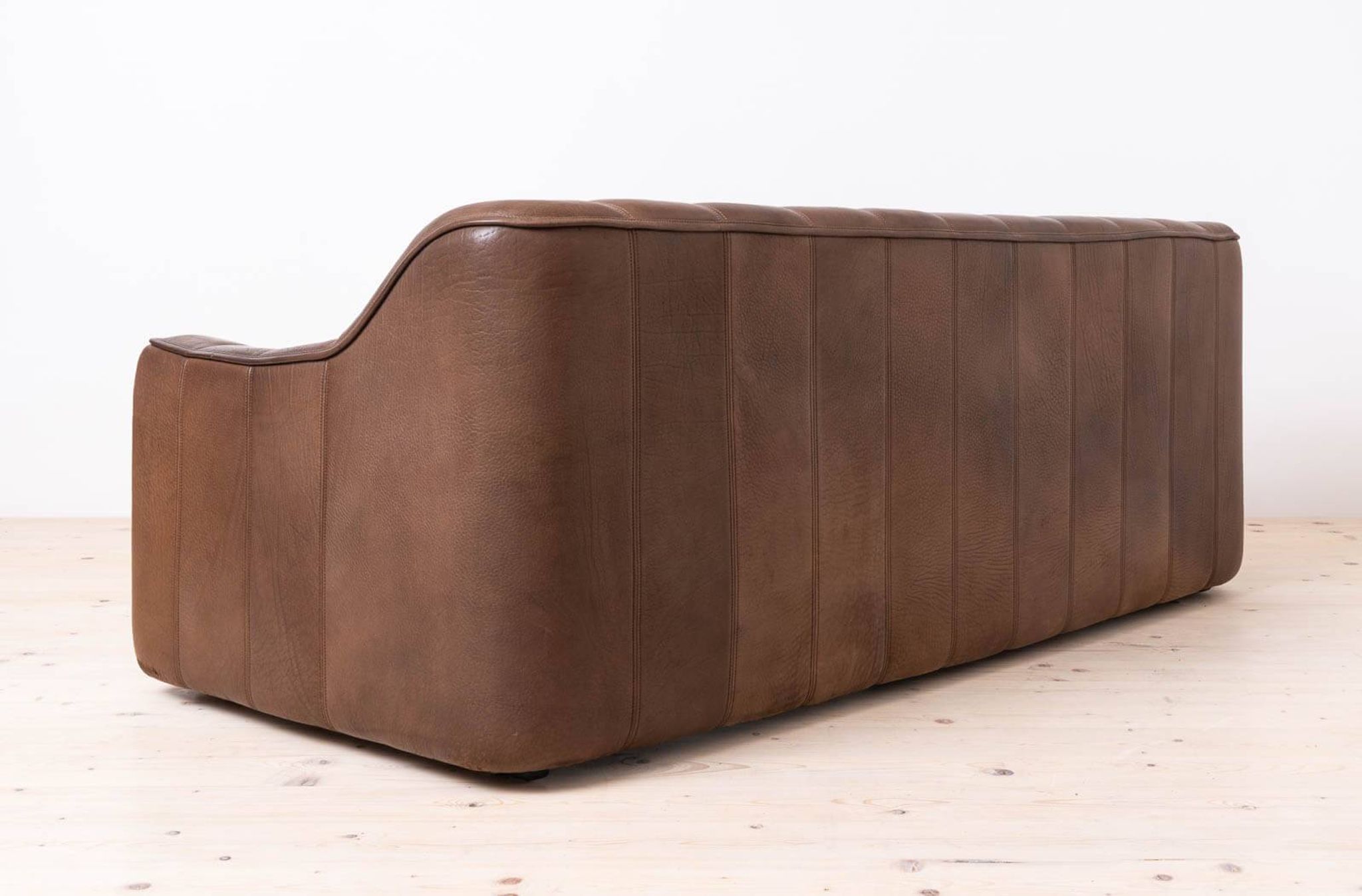 Vintage Leather Sofa, De Sede, Switzerland, Model DS 44, 1970s