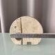 Fratelli Mannelli Travertine Elephant Sculpture / Letter Holder