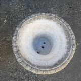 Pair of mediterranean vases in reconstructed stone