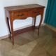 Cherry console with 2 drawers - Louis XV style - cherry wood
