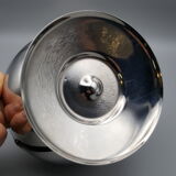 Sugar counter ball metal brass button