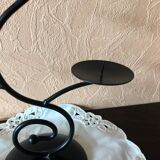 Candlestick black 3 branches candlestick