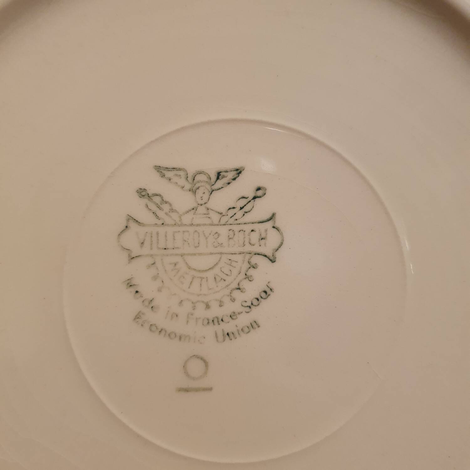 Old Villeroy and Boch gold coffee and dessert service, complete set