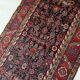 Handmade antique Persian Bakshaish runner 97cm x 375cm 1880s