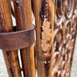 70s Rattan Screen