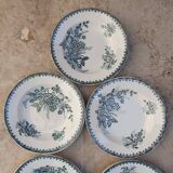 6 Margot Terre de Fer soup plates