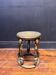 Tabouret africain en bronze – figures anthropomorphes – art tribal