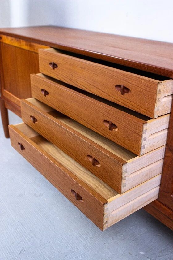 Bramin H.W. Klein Sideboard Teak Danish Design Vintage Mid Century