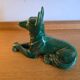 Ceramic dog figurine 1970