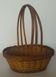 Panier triple anse osier vannerie