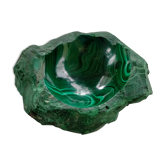 Cendrier vide poche vintage en malachite