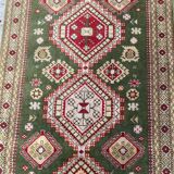 Vintage Caucasian carpet corridor 80x280 cm