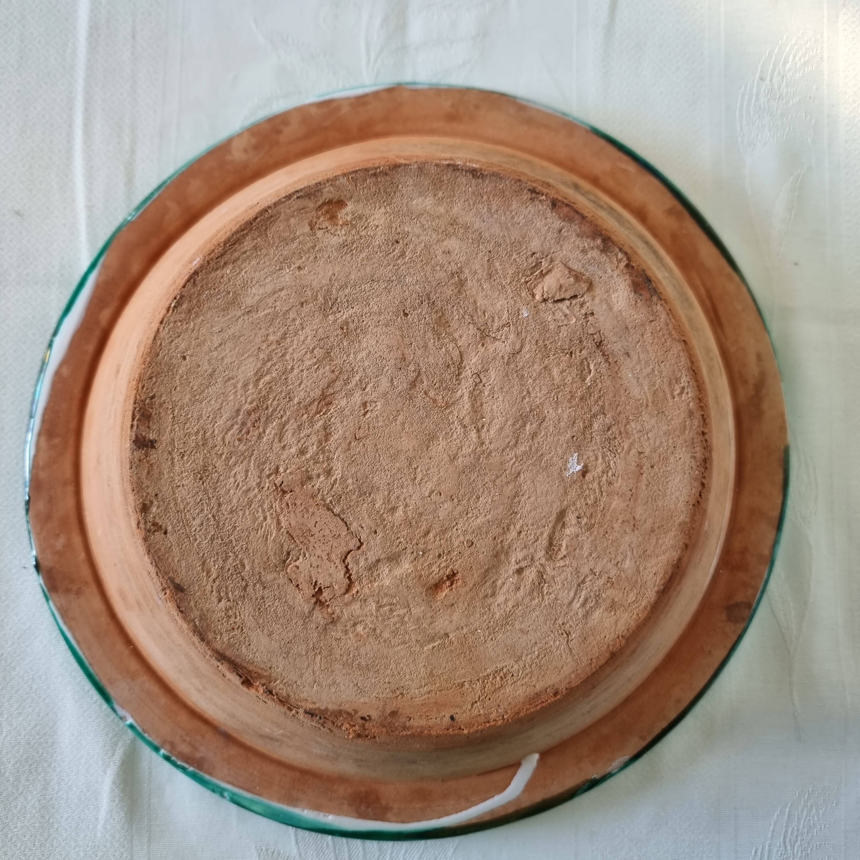 Ancient basin of Fajalauza (Granada) | Glazed clay. 1970s