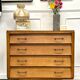 Commode vintage pieds compas