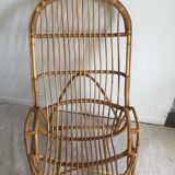 Rattan armchair