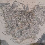Genuine old map 1854