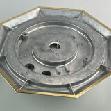 60s 70s Limburg Glashütte Plafoniere ceiling lamp glass space design lamp