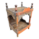 Ancien cabinet d'offrandes en teck birman