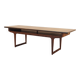 Danish rosewood coffee table with shelf, 1960s