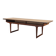 Danish rosewood coffee table with shelf, 1960s
