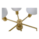 Mid-century brass ceiling light ASEA Sweden, 1950s