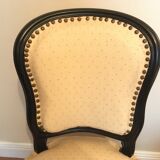 Fauteuils et 2 tabourets Napoleon III