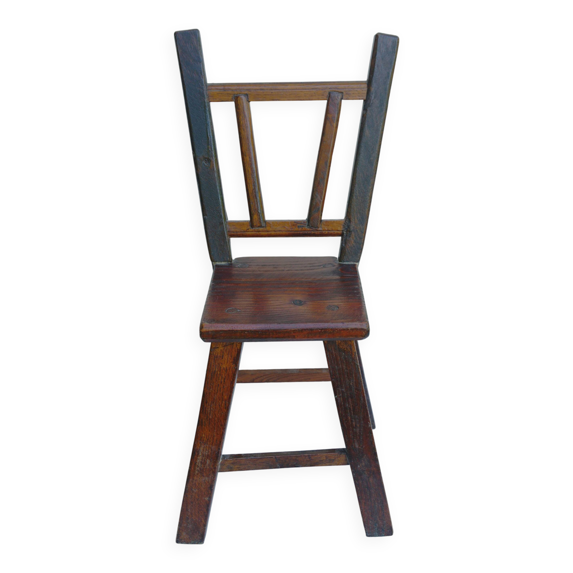 rustic children's chair