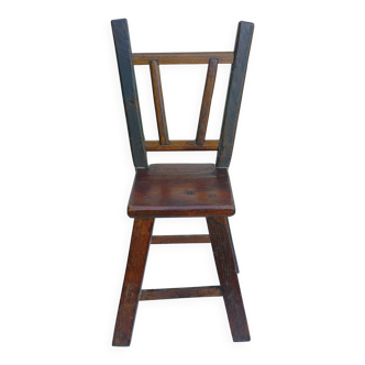 chaise enfant rustique
