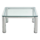 Chrome coffee table (mk9250)