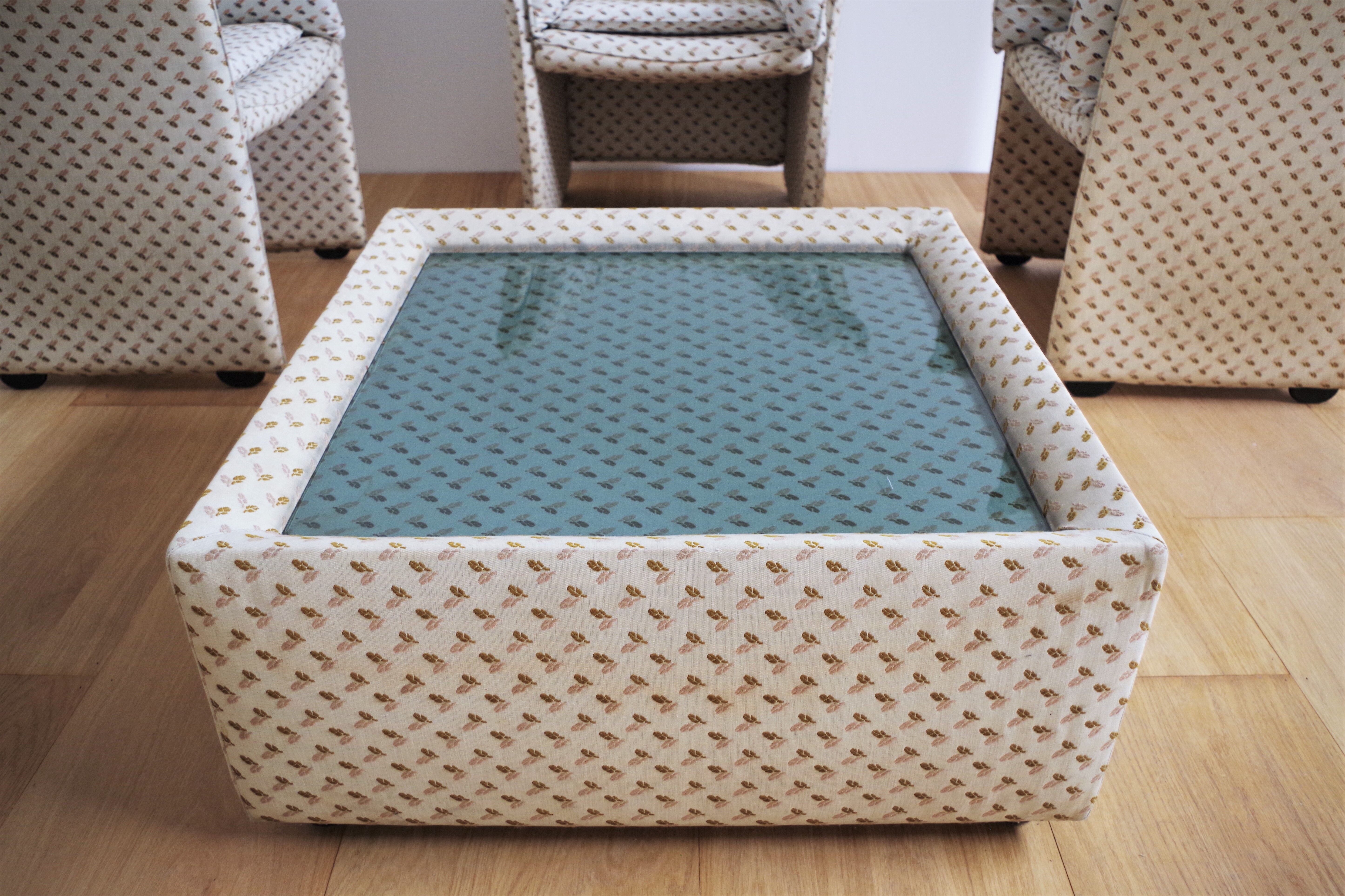 Armchairs and coffee table