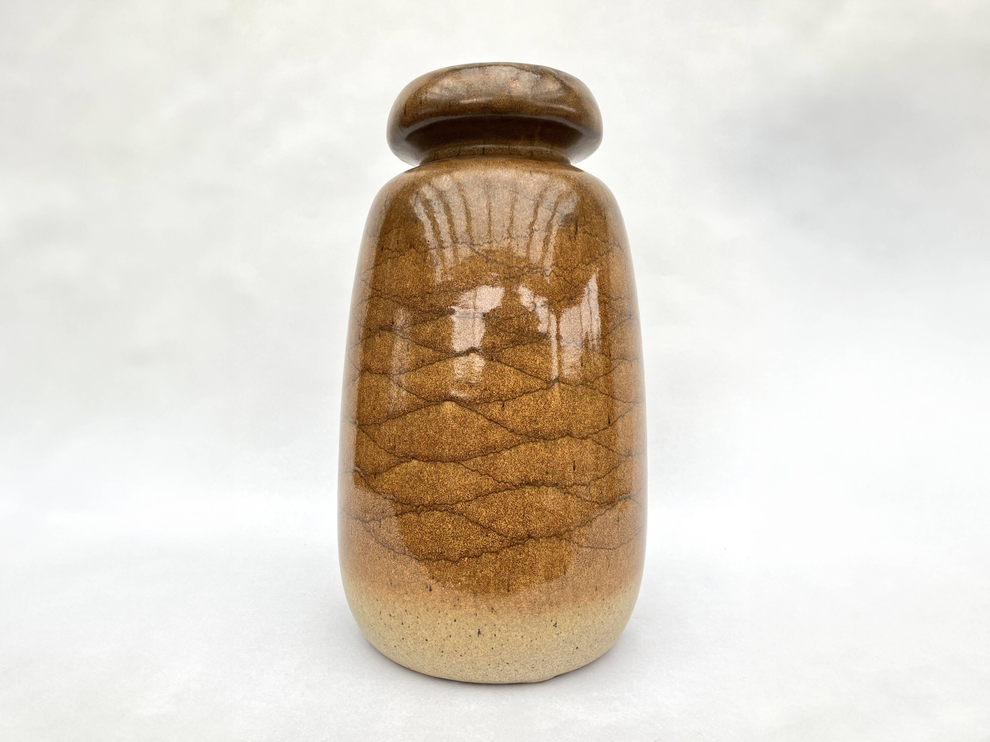 Veb haldensleben ceramic vase • east germany gdr • vintage • 60s-70s