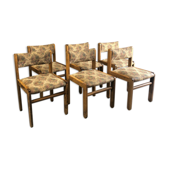 Series of 6 Baumann chairs