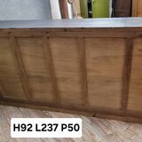 Pier Luigi Colli : enfilade époque Art déco en loupe et bois sculpté