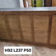 Pier Luigi Colli: Art Deco period sideboard in burl and carved wood