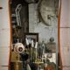 Wall mirror "curves" art deco 1930 - 59x98cm