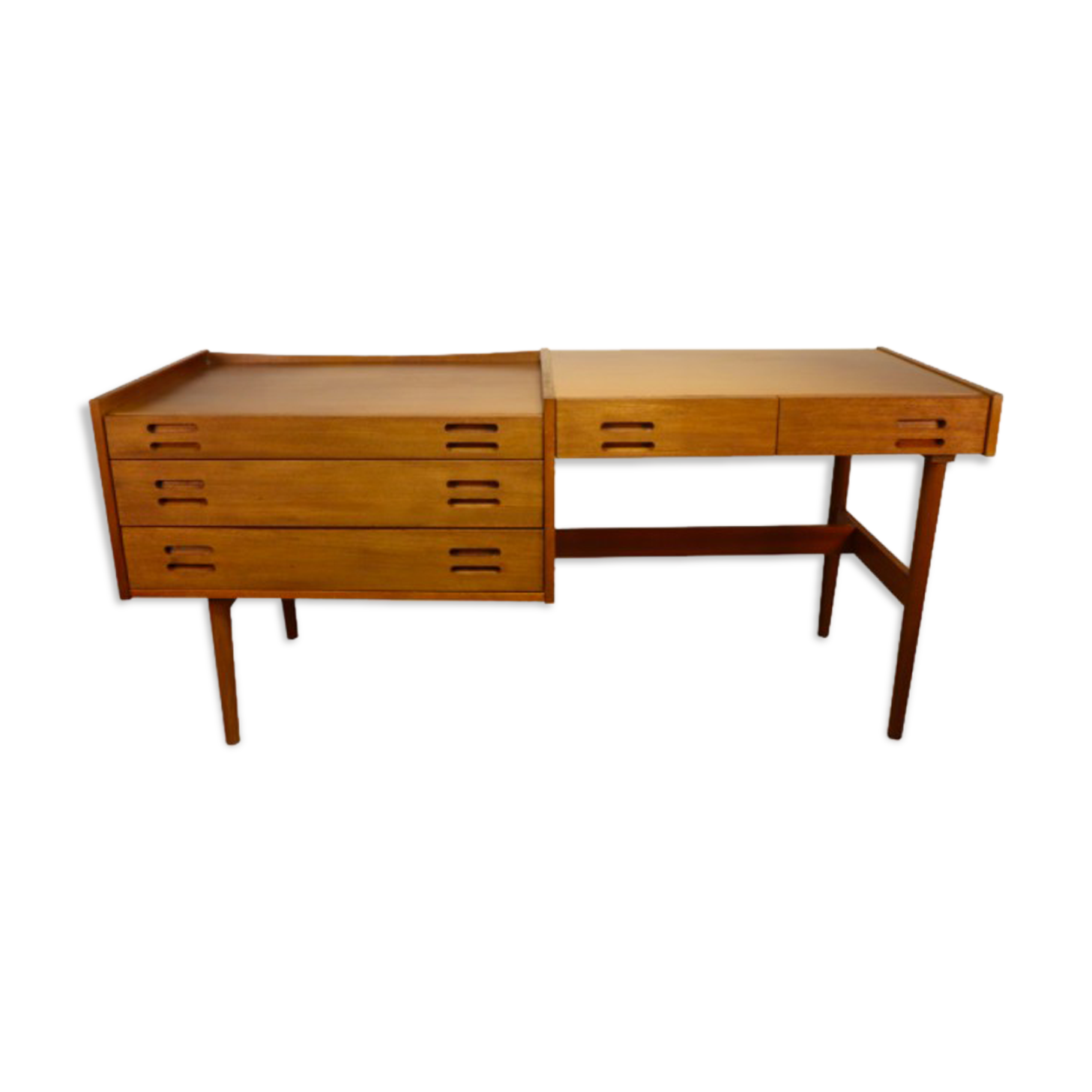 Scandinavian teak office 1960