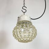 Vintage White Porcelain Pendant Light, 1970s