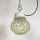 Vintage White Porcelain Pendant Light, 1970s