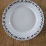 8 antique flat plates from Sté Céramique Maestricht