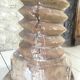 Raw wood column