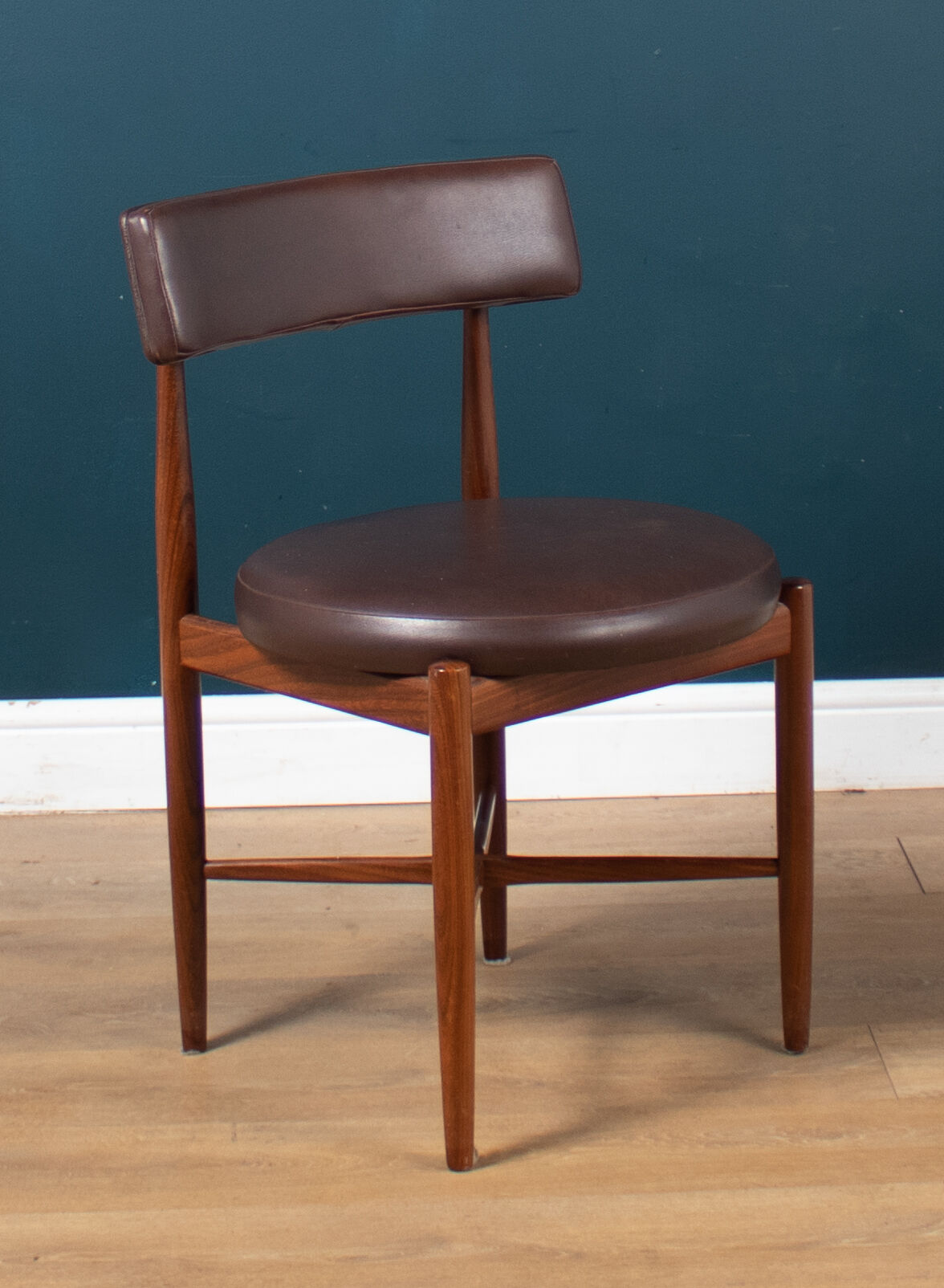 G plan fresco dining table & 6 chairs by victor wilkins 1960