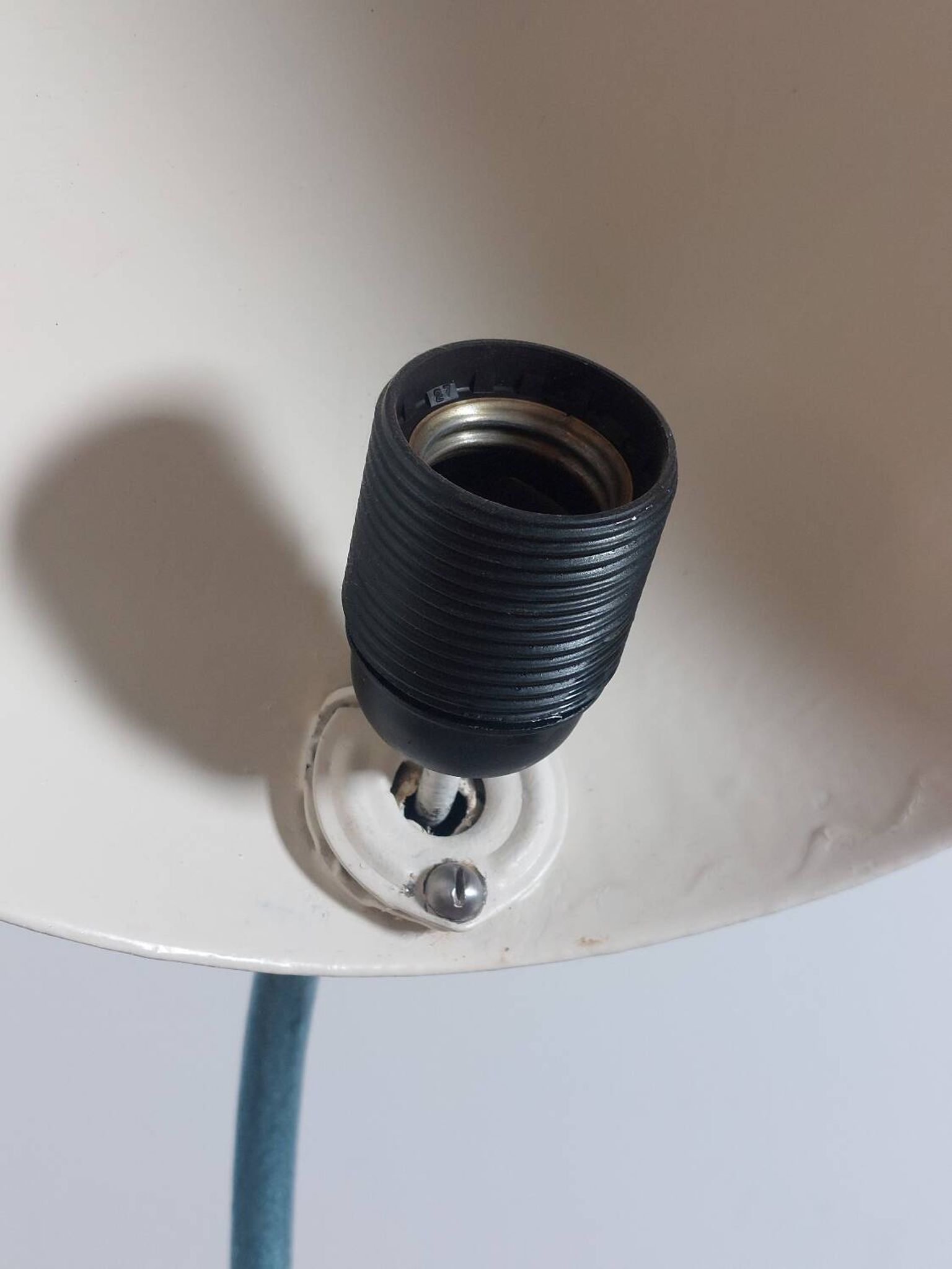 Bauhaus-style workshop desk lamp from the 1940s by Gebrüder Cosack