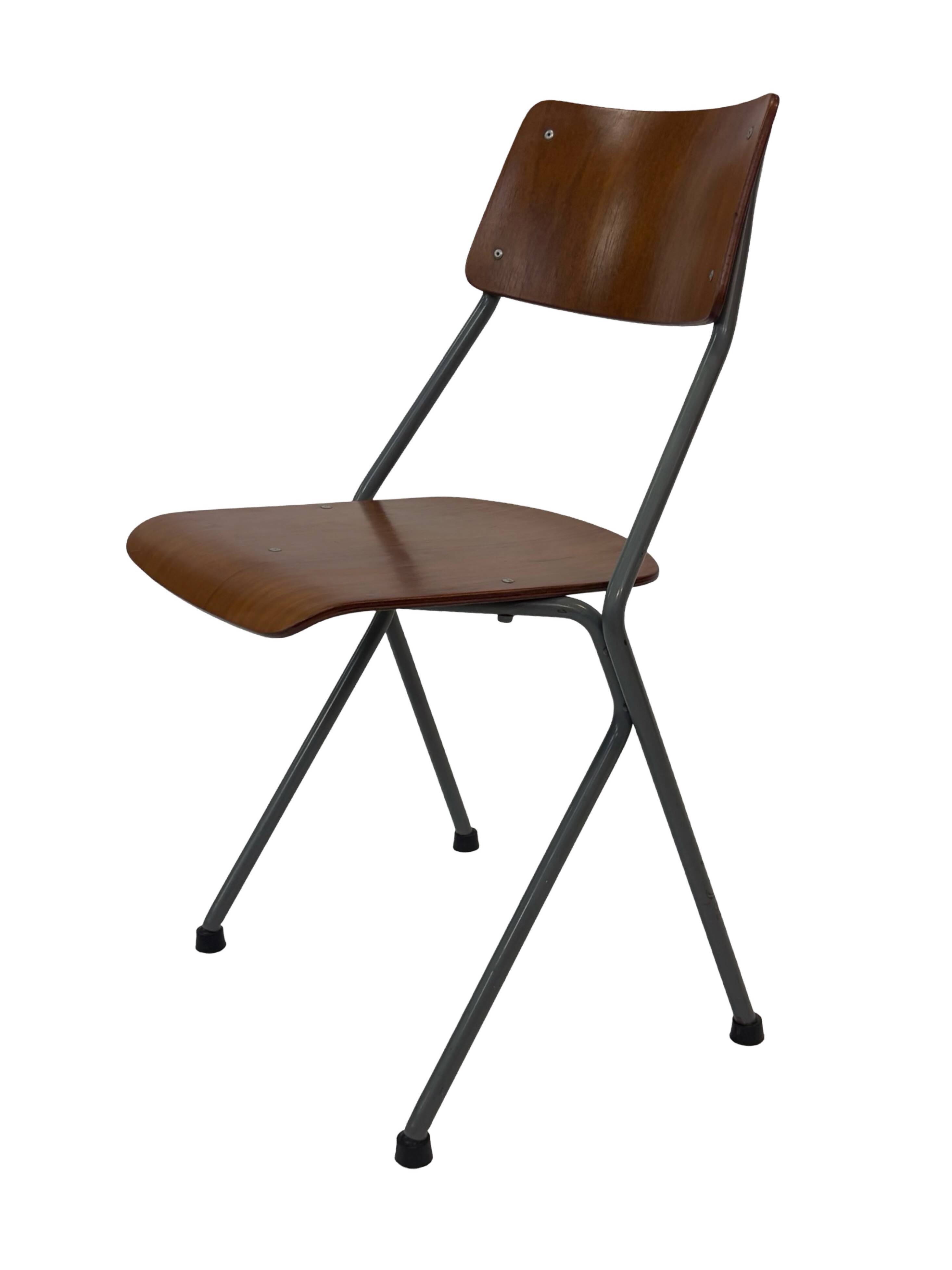Vintage chair by Ahrend Cirkel 1960s minimalist Dutch design